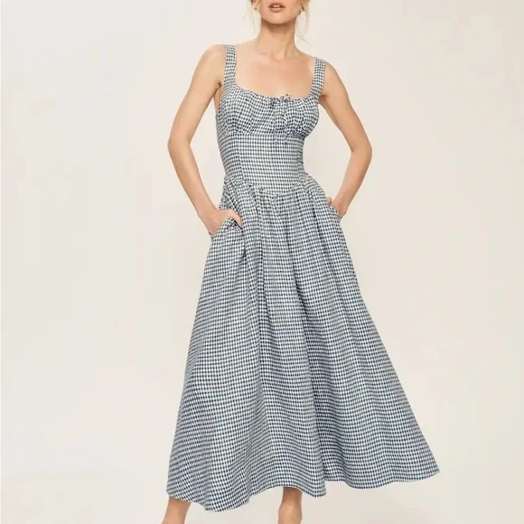 Reformation Balia Linen Maxi Dress - Picture 2 of 7